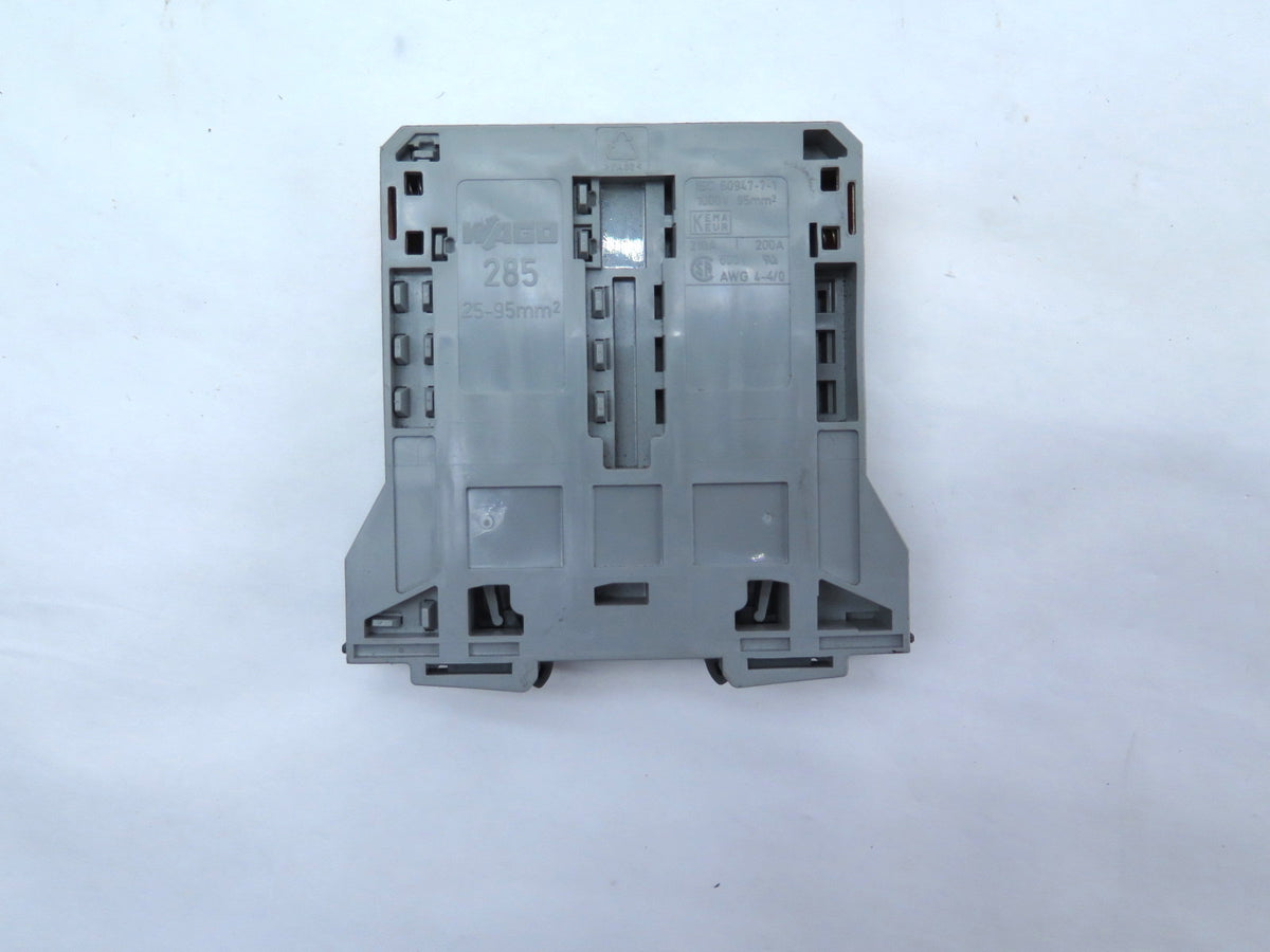 WAGO 285 25-95mm IEC 60947-7-1 Through Terminal - Advance Operations