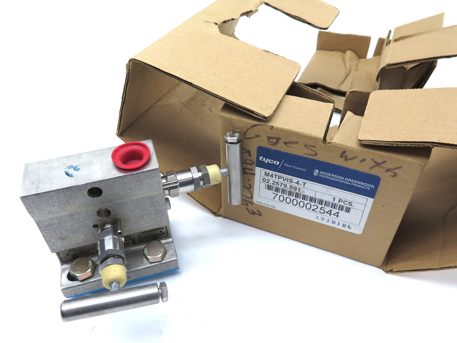 Tyco M4TPVIS-4T Differential Pressure Manifold Valve 6000PSI - Advance Operations