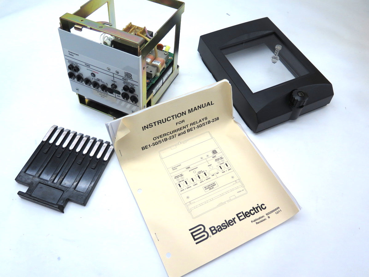 Basler BE1-50/51B-237 Overcurrent Relay - READ - Advance Operations