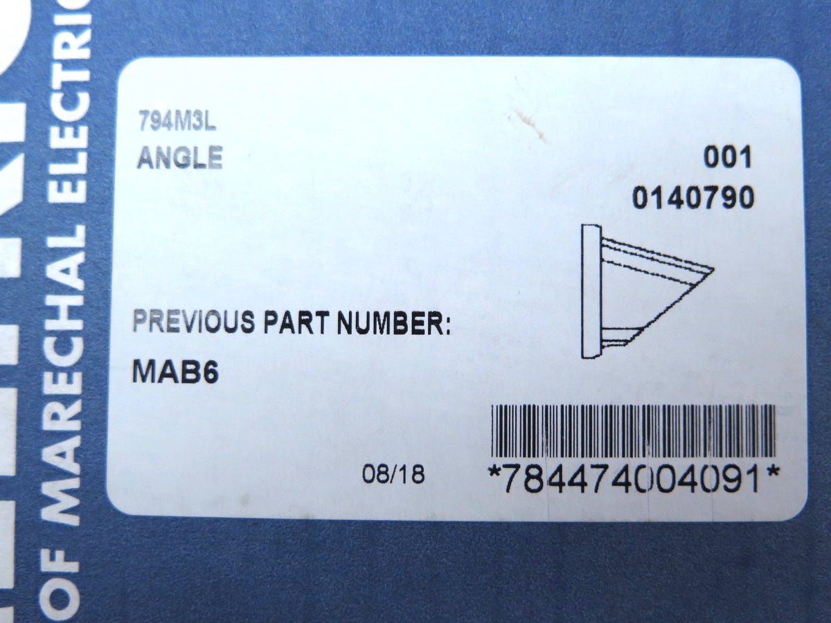 Meltric 794M3L MAB6 Angle Adapter 30 Degree 60A - Advance Operations