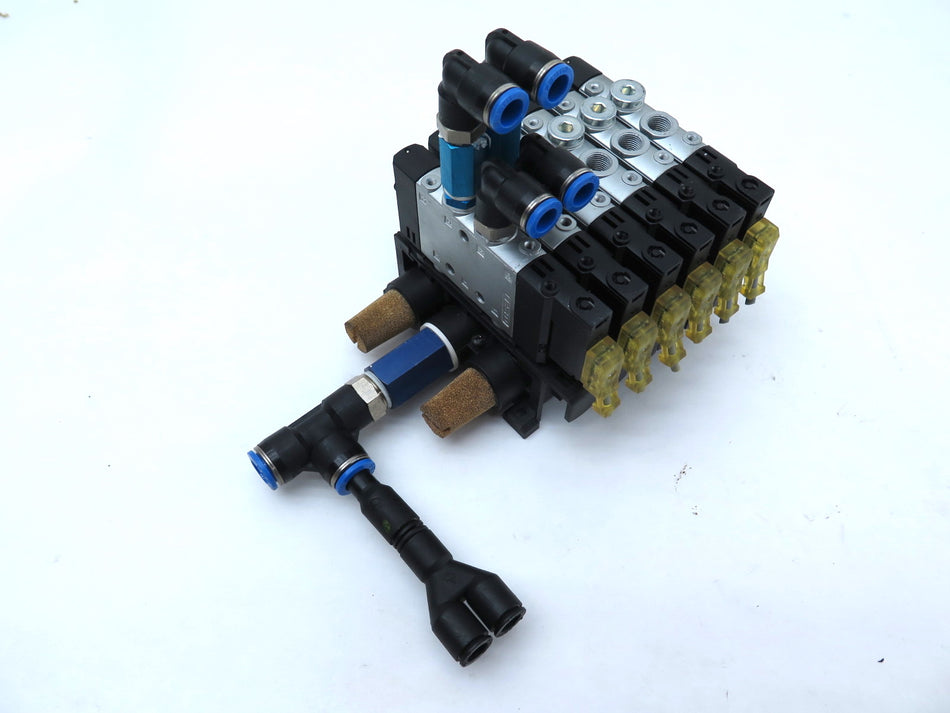 Festo CPE14-M1BH-5L-1/8  + MSZE-3-24 DC Solenoid Valve Assembly - READ - Advance Operations