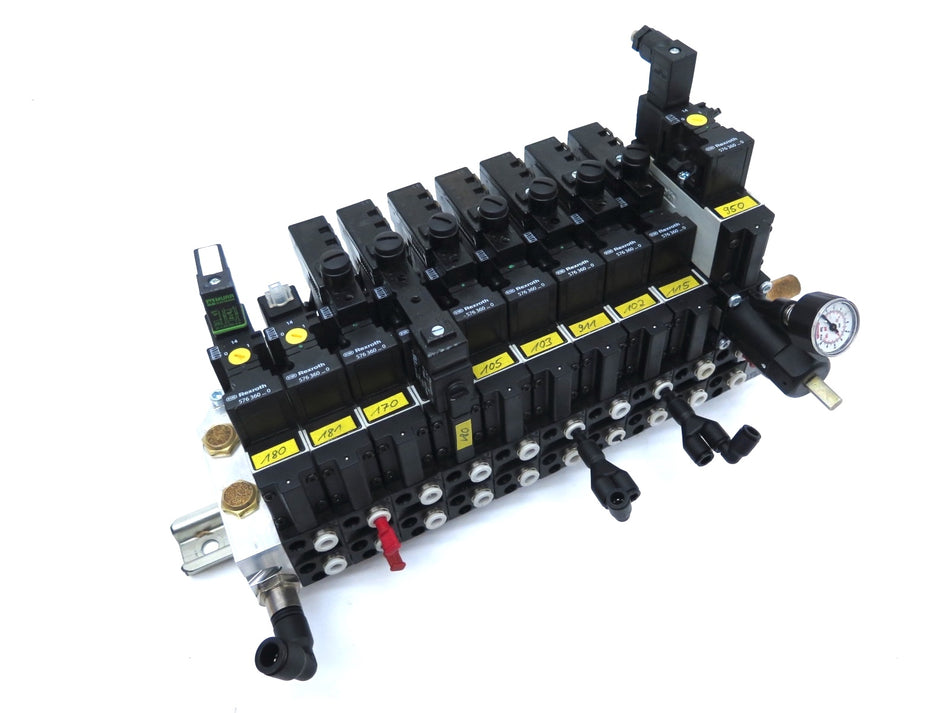 Rexroth 576360 (x10) + MH 20366 (x10) Solenoid Valve Assembly - READ - Advance Operations