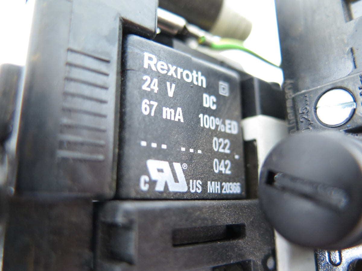 Rexroth 576360 (x11) + MH 20366 (x11) Solenoid Valve Assembly - READ - Advance Operations