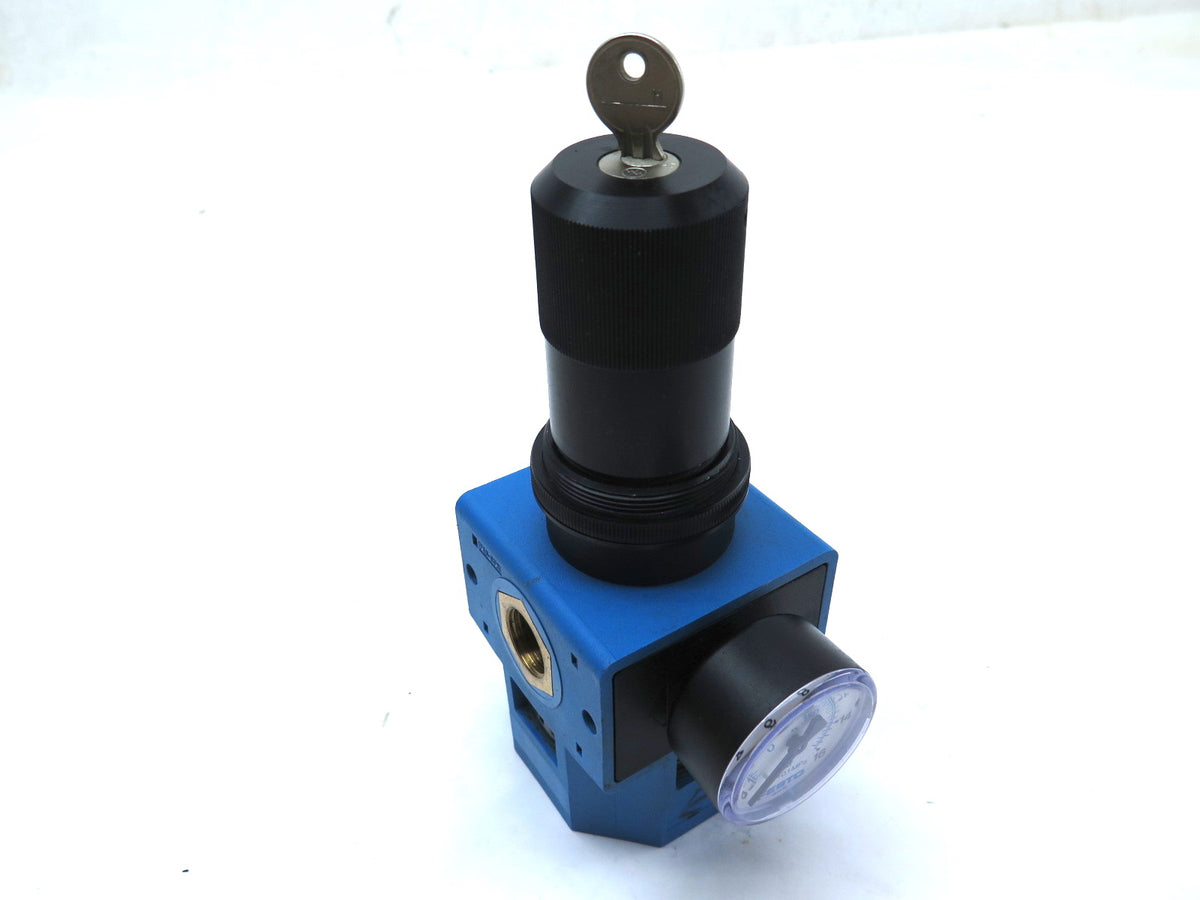 Festo 162839 PA6-GF30 Pneaumatic Regulator and Guage Lockable - Advance Operations