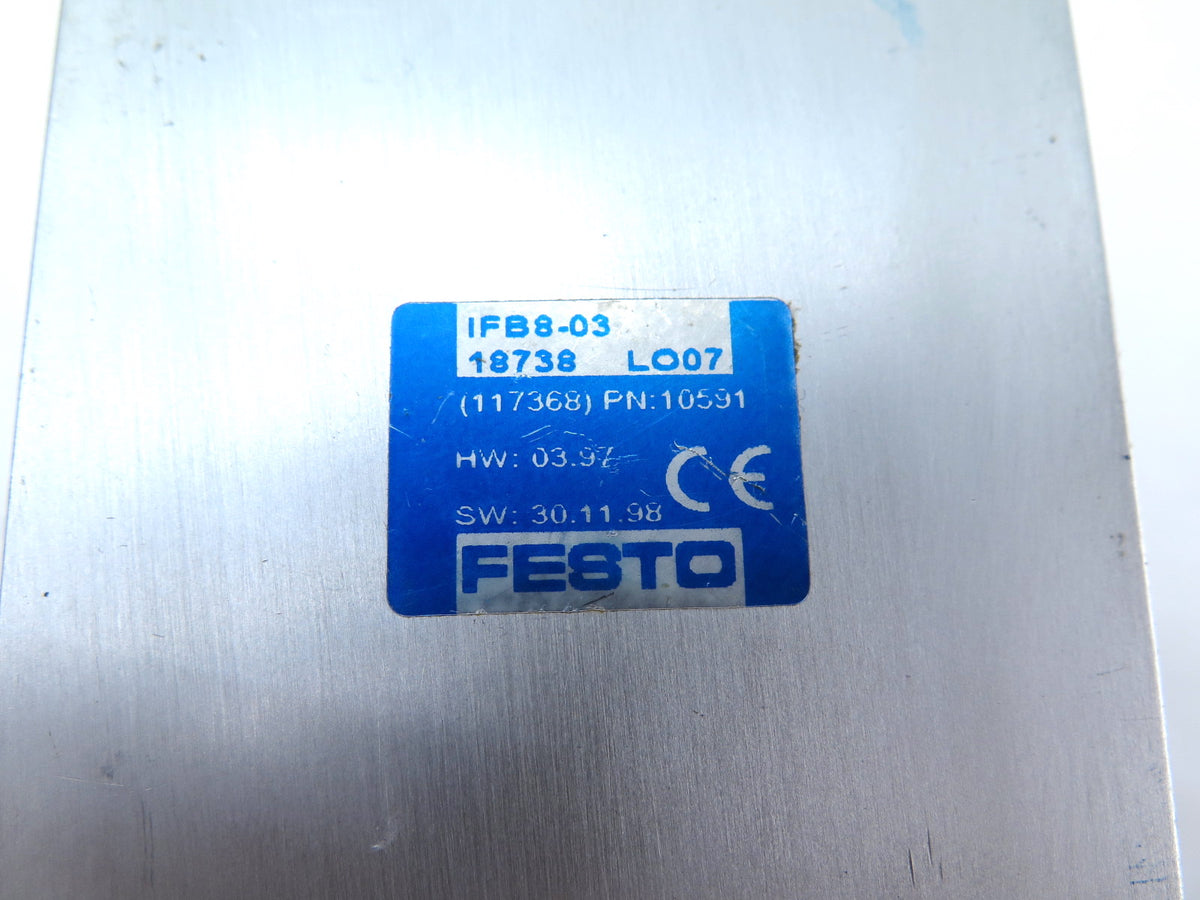 Festo IFB8-03 Block Node Module - Advance Operations