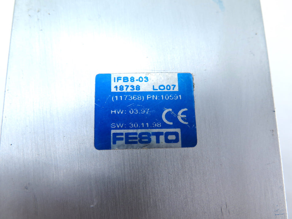 Festo IFB8-03 Block Node Module - Advance Operations