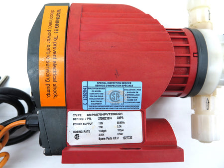 Prominent ConceptPlus Pump CNPA070PVT200D01, 115V 1.03GPH 102PSI - Advance Operations