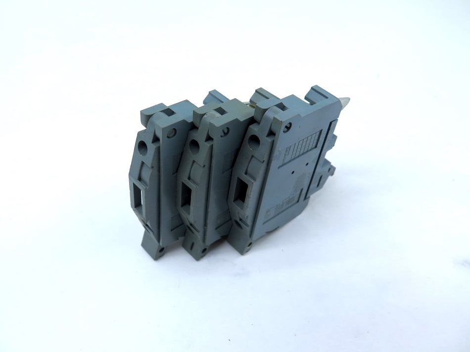 Entrelec Terminal Block M/13, 1031, 15A Max, LOT OF 3 - Advance Operations