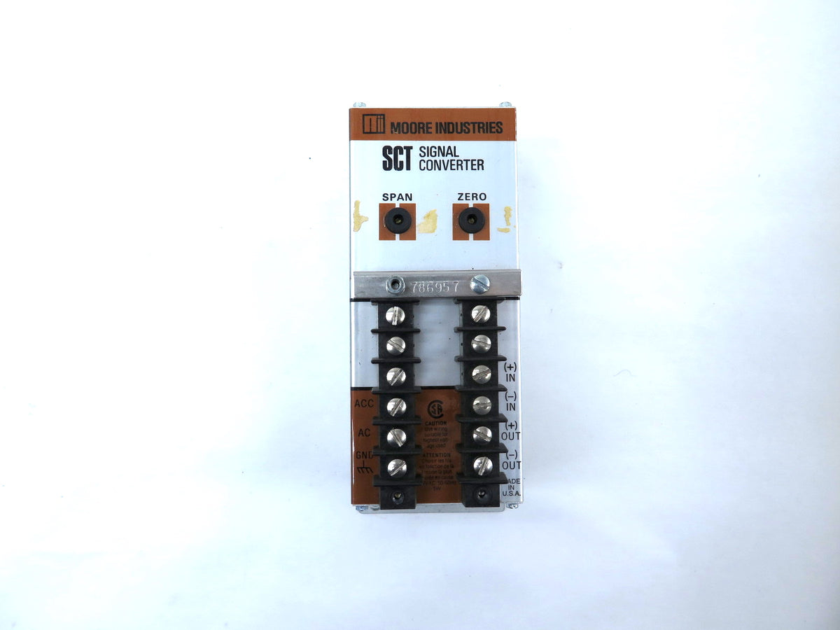 Moore Industries SCT Signal Converter - Advance Operations