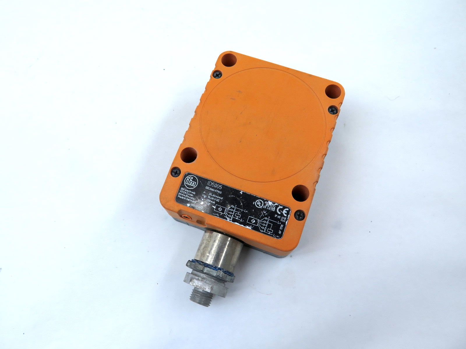 IFM IDE3060-FPKG Inductive Sensor - Advance Operations