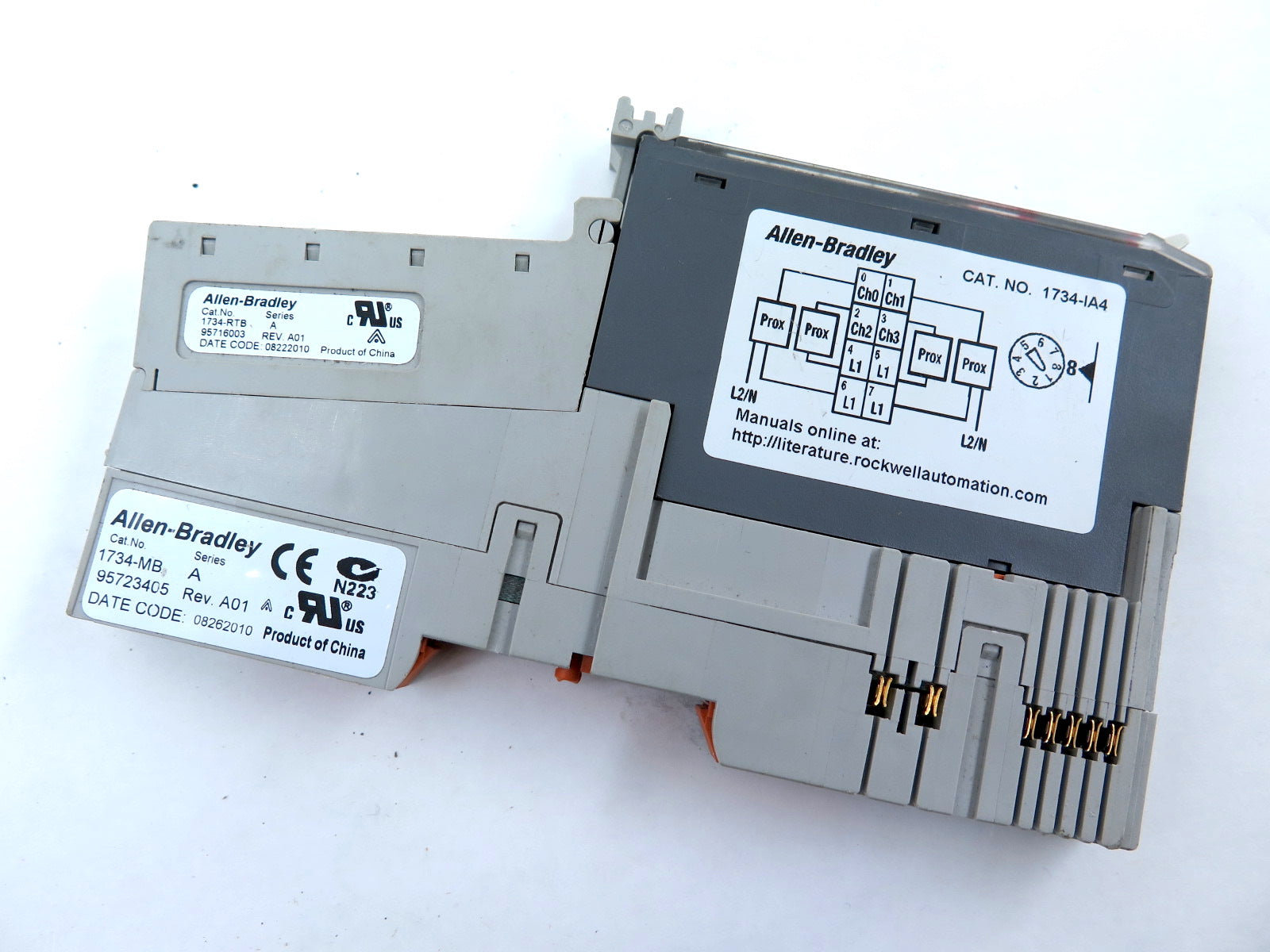 Allen-Bradley 1734-IA4 Digital Input Module WITH BASE AND TERMINAL BLOCK - Advance Operations