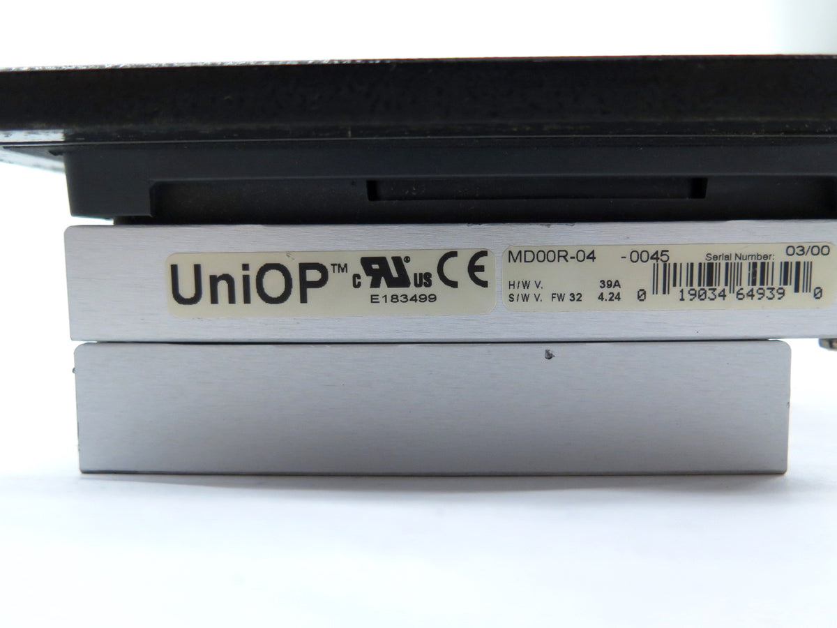 UniOP MDR00R-04-0045 QTI SC4000 Silicone Coater HMI Display - Advance Operations