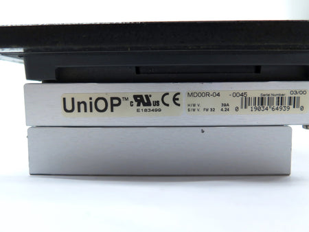 UniOP MDR00R-04-0045 QTI SC4000 Silicone Coater HMI Display - Advance Operations