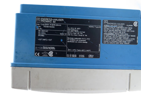 Endress + Hauser 53H1H-1F0B1RC2BAAA Promag53 Transmitter 85-260VAC - Advance Operations