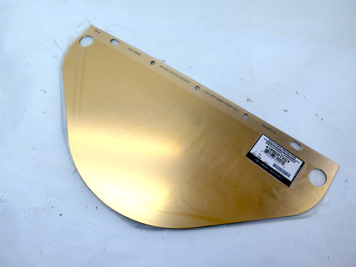 Honeywell 4199GDTVGY Fibre-Metal Gold Plated Face-shield - Advance Operations