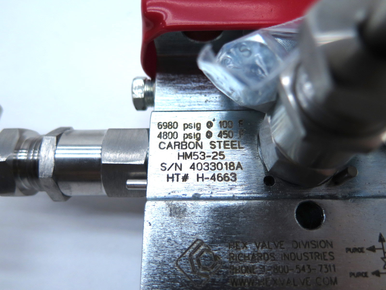 Hex HM53-25  Valve Liquid Gas Flange Manifold - Advance Operations