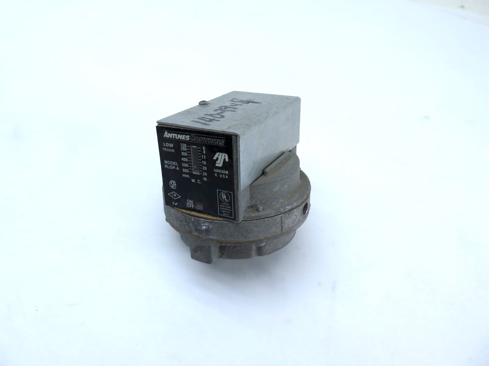 Antunes Controls RLGP-A Low Gas Pressure Regulator - Advance Operations