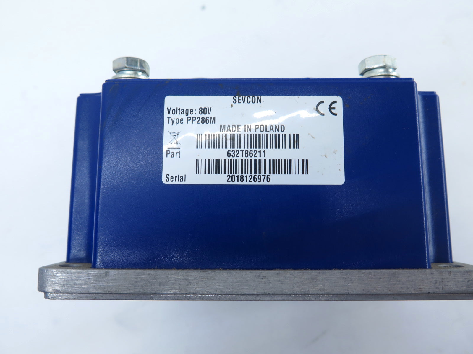 Powerpak 632T86211 Sevcon Controller 80V Type PP286M - Advance Operations