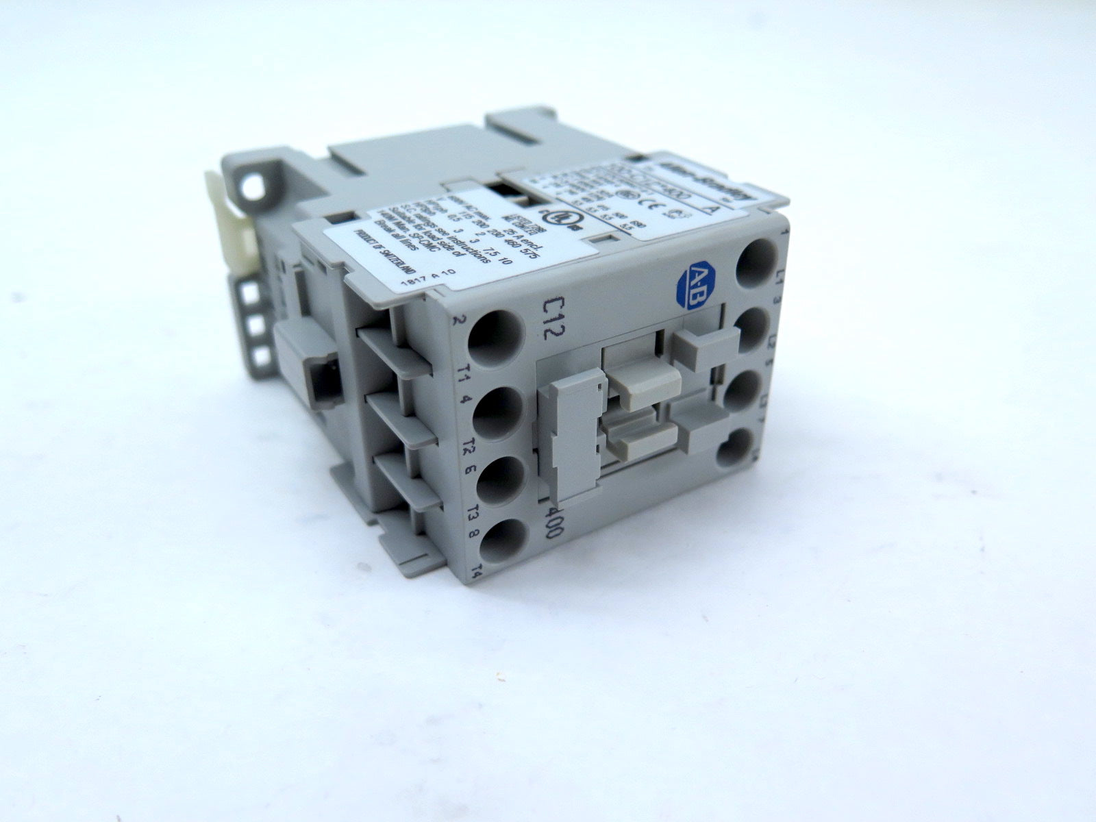 Allen-Bradley 100-C12D400 Contactor Ser.A 600VAC Max - Advance Operations