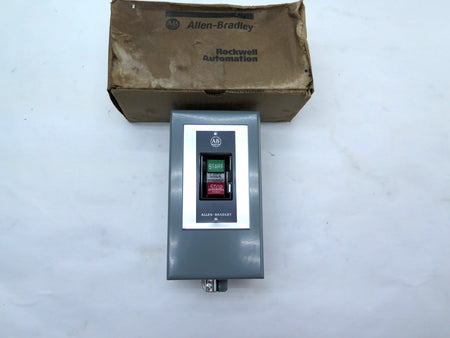 Allen-Bradley 609-BAW Manuel Starter Ser.G  3 phase Size 1 Nema CAL 1 - Advance Operations