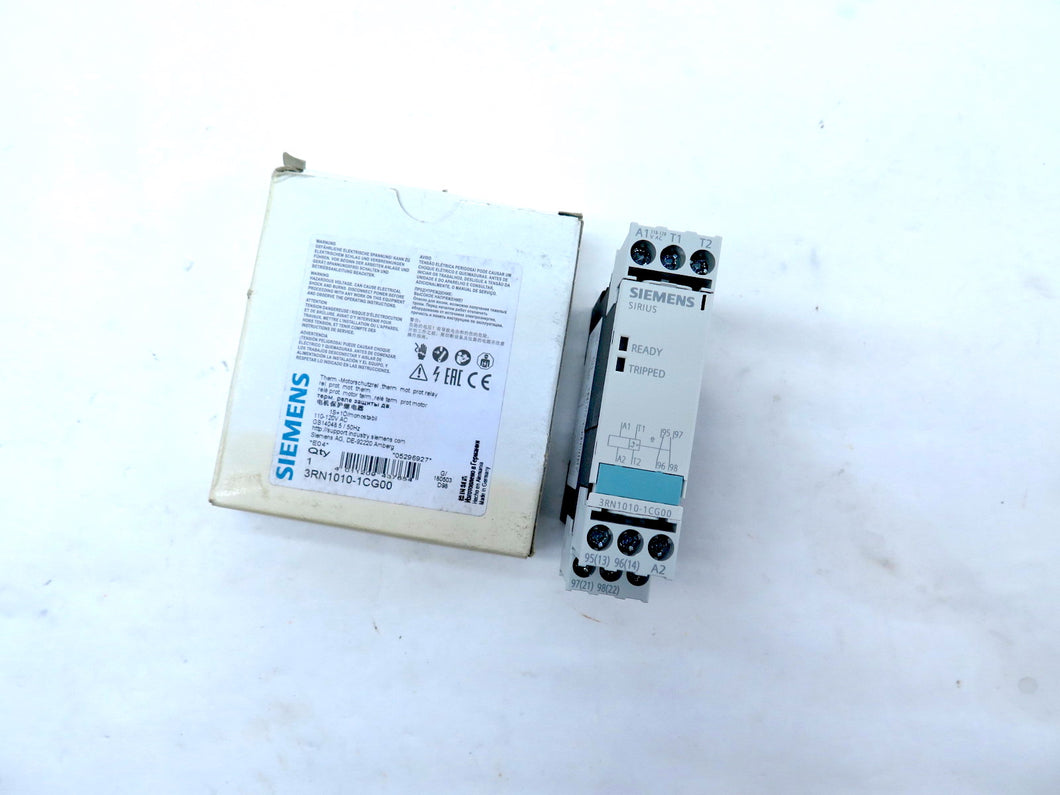 Siemens 3RN1010-1CG00 Relay 110-120VAC