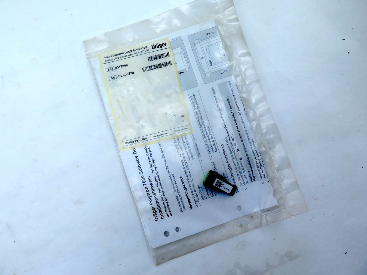 Drager 8317860 Polytron 7000 Oxygen Sensor - Advance Operations