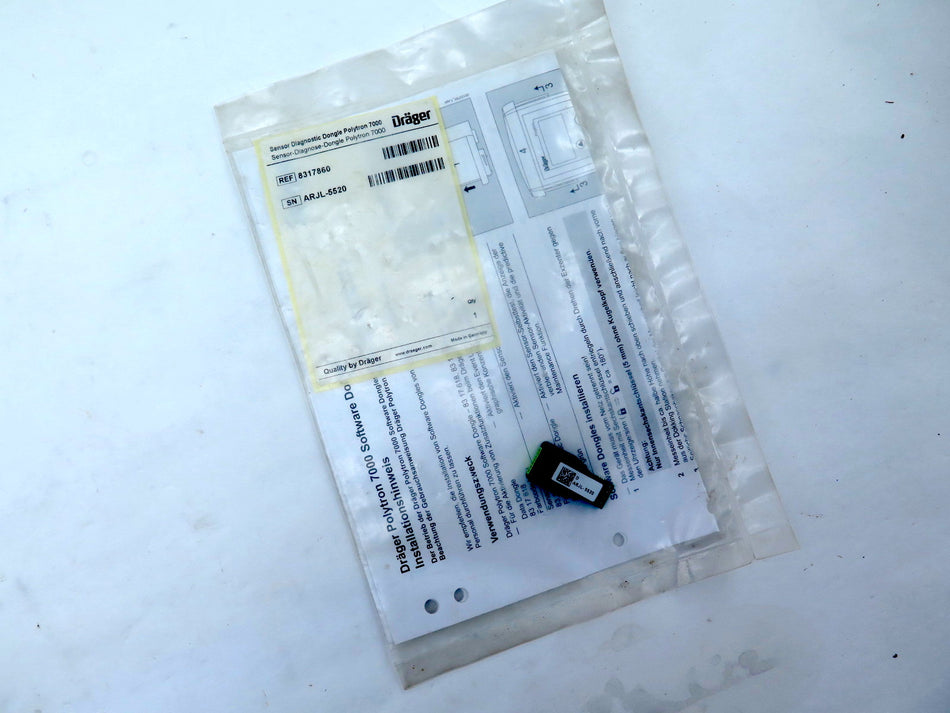 Drager 8317860 Polytron 7000 Oxygen Sensor - Advance Operations