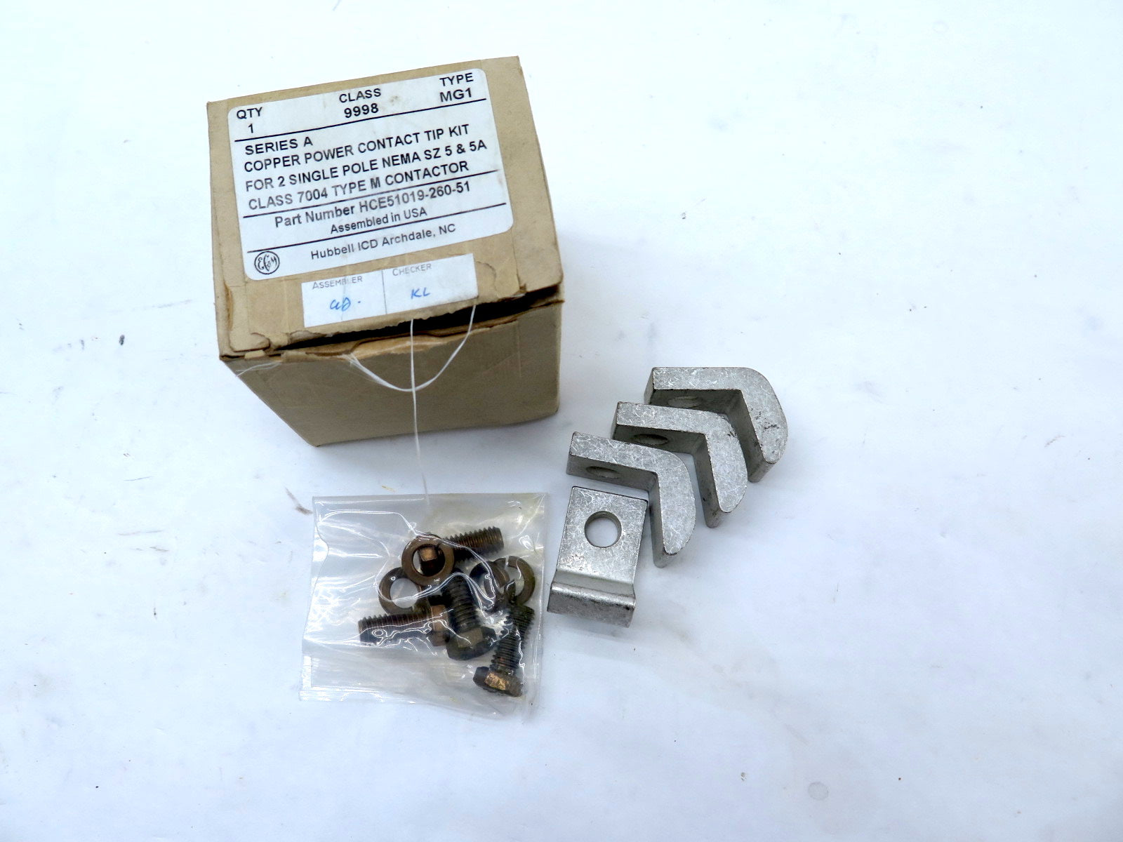 HC&M HCE-51019-260-51 Copper Power Contact Tip Kit Type:MG1 - Advance Operations