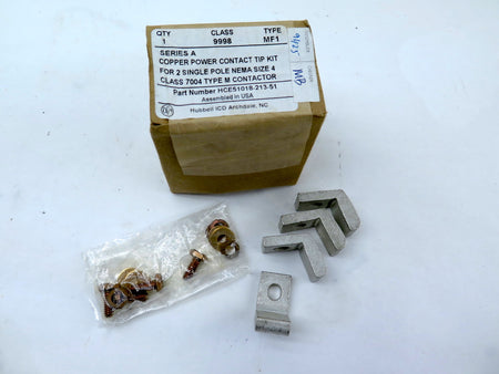 EC&M HCE51018-213-51 Copper Power Contact Tip Kit Type:MF1 - Advance Operations