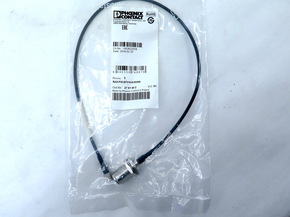 Phoenix Contact RAD-PIG-EF316-N-RSMA Antenna Adapter Cable - Advance Operations