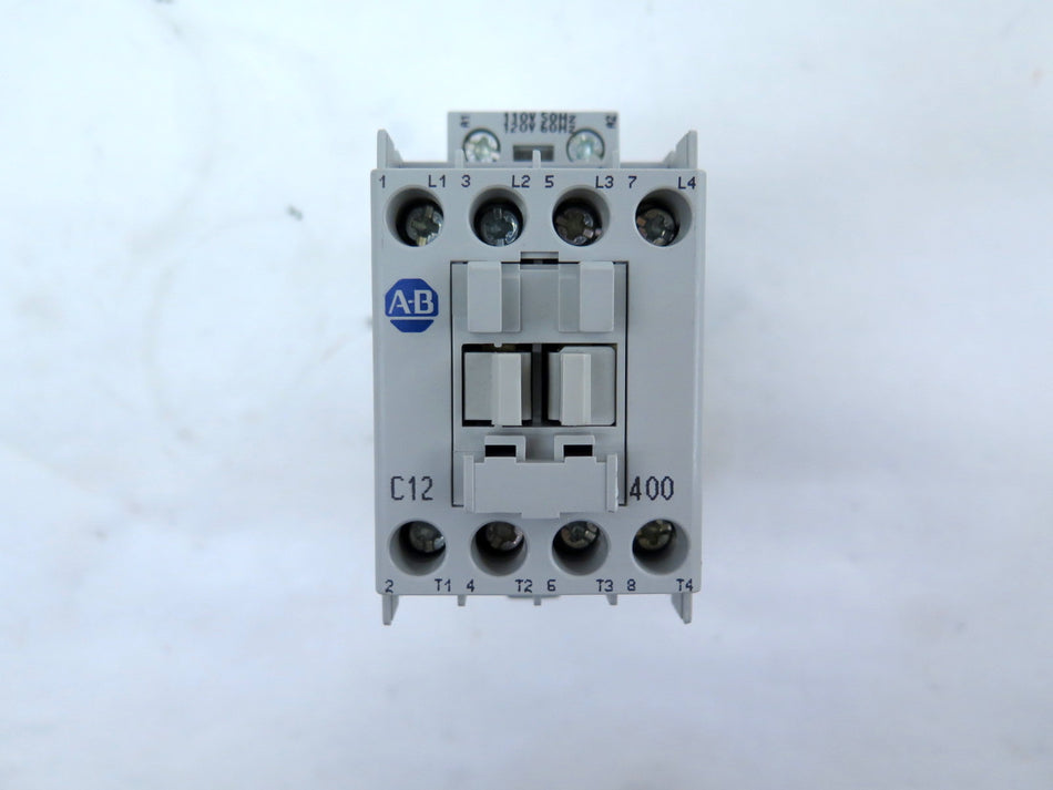 Allen-Bradley 100-C12D400 Contactor 120VAC Ser.A - Advance Operations