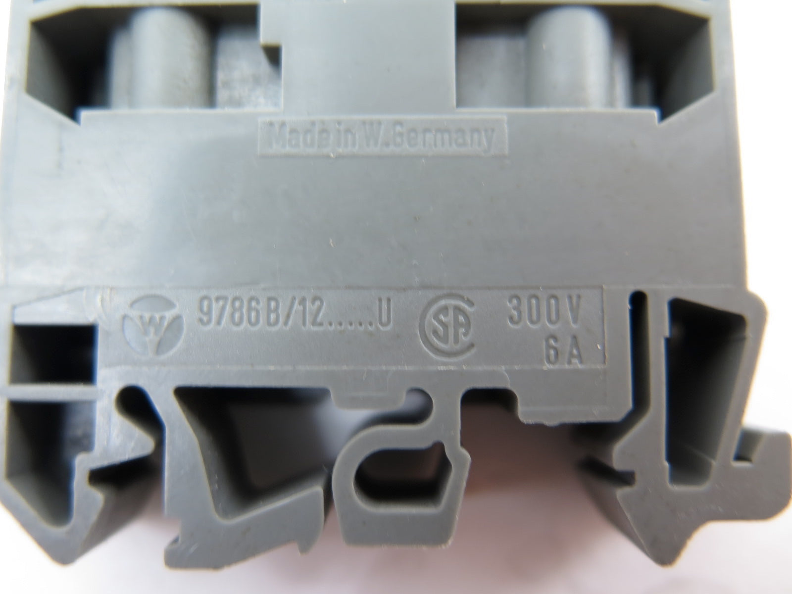 Wieland 9786B/12 Terminal Block 300V 6A **LOT OF 4** - Advance Operations
