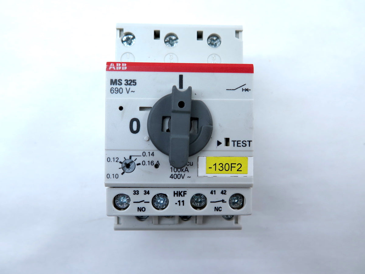 ABB MS325-0.16A Engine Protection Motor Circuit Breaker - Advance Operations