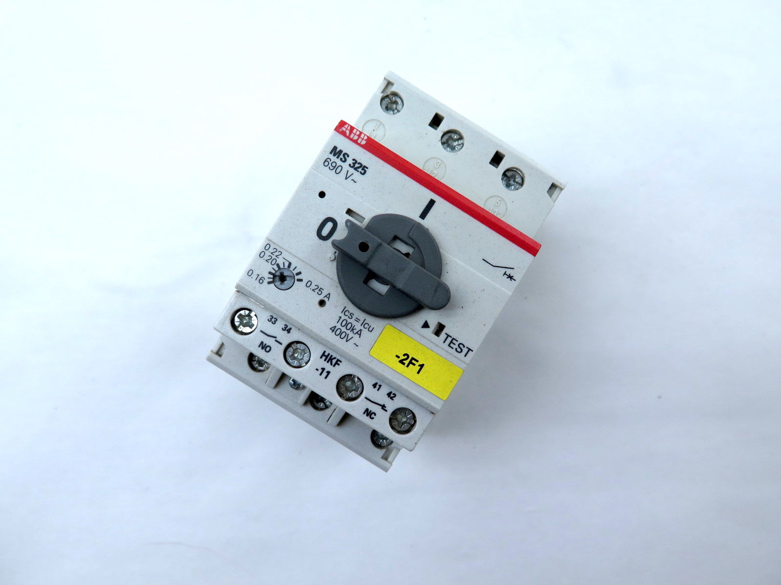 ABB MS325-0.25A Engine Potection Motor Circuit Breaker - Advance Operations