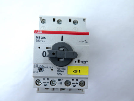 ABB MS325-0.25A Engine Potection Motor Circuit Breaker - Advance Operations