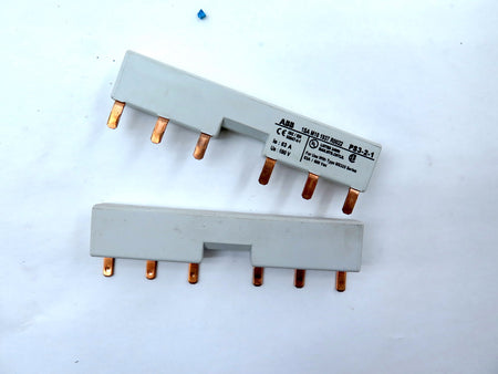 ABB 1SA M101937R0022 Bus Bar PS3-2-1 600VAC 63A 3-Phase**LOT OF 2** - Advance Operations