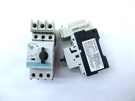 Siemens 3RV1021-4AA10 Motor Starter **LOT OF 2** - Advance Operations