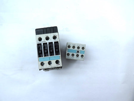 Siemens 3RT1025-1A Contactor With Auxiliary Contact Block - Advance Operations