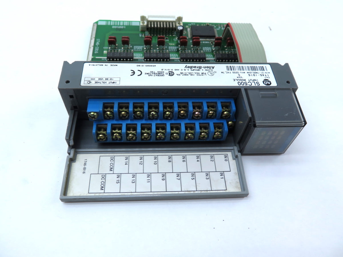 Allen-Bradley 1746-IB16 SLC500 Input Module Ser.C - Advance Operations