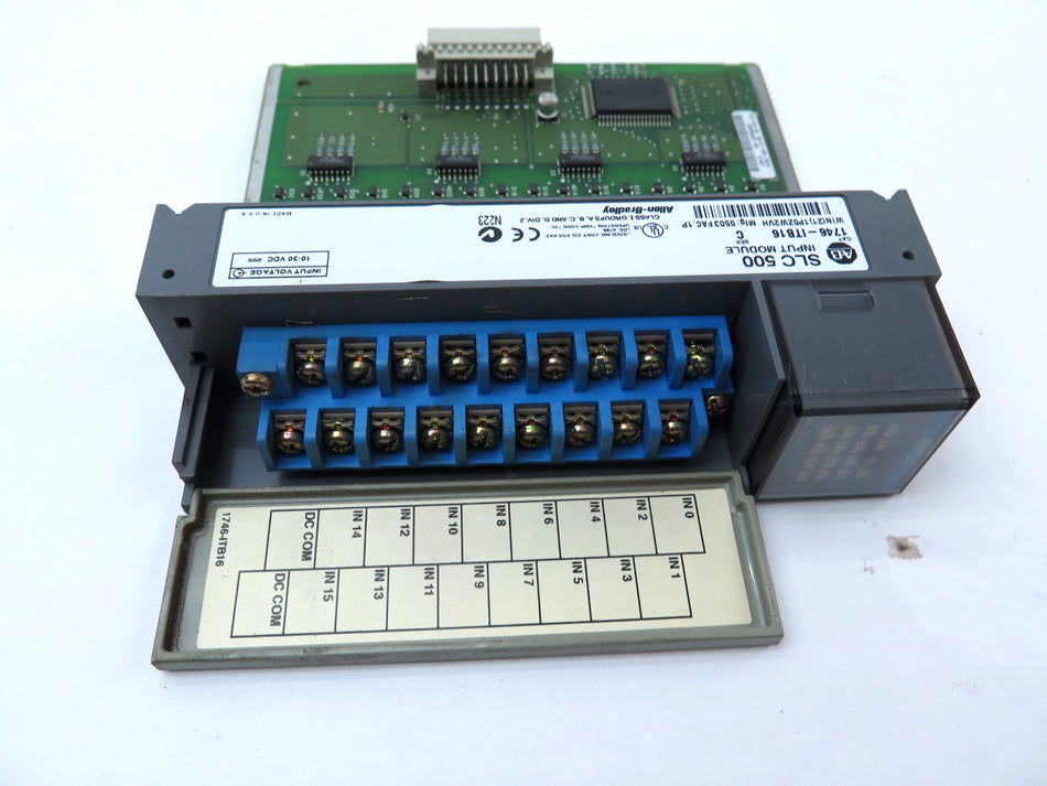 Allen-Bradley 1746-ITB16 SLC500 Input Module Ser.C - Advance Operations
