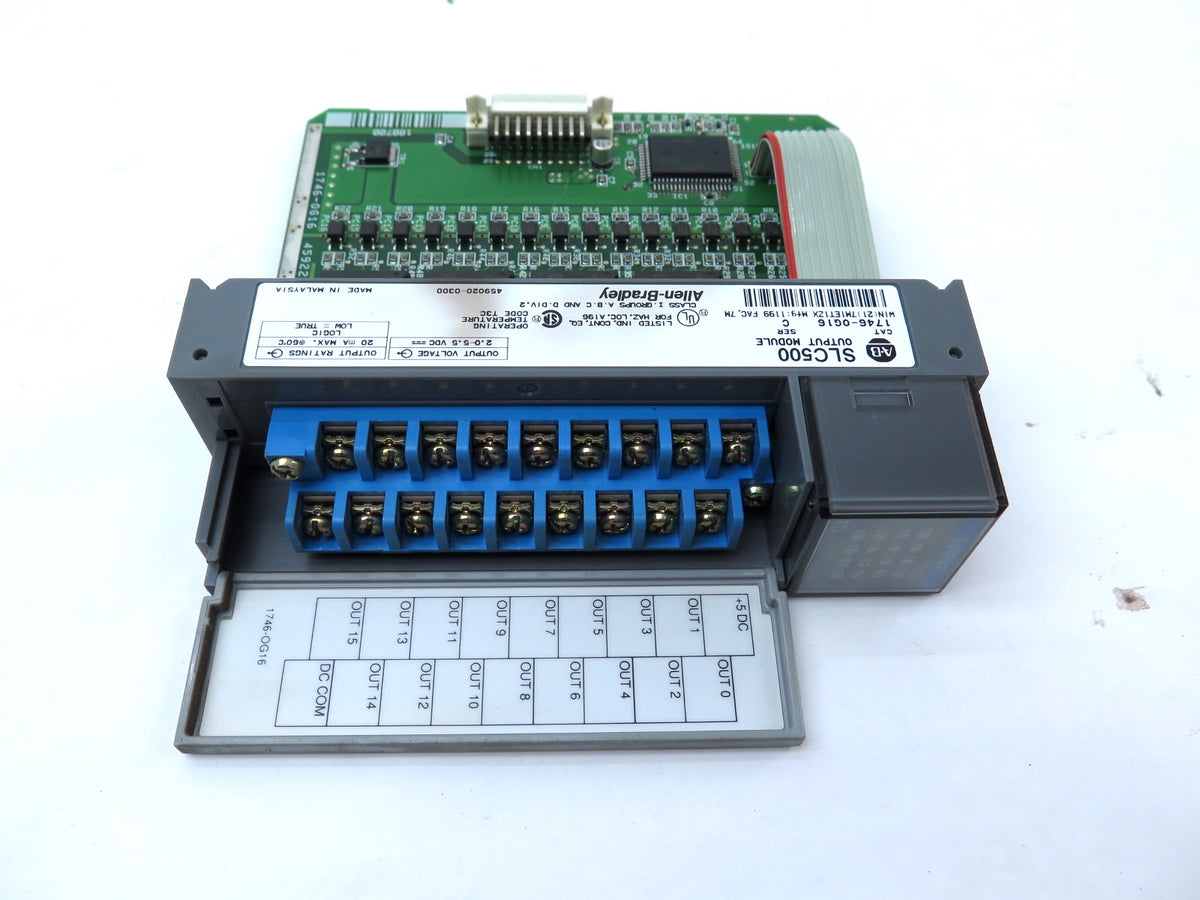 Allen-Bradley 1746-0G16 SLC500 Output Module Ser.C - Advance Operations