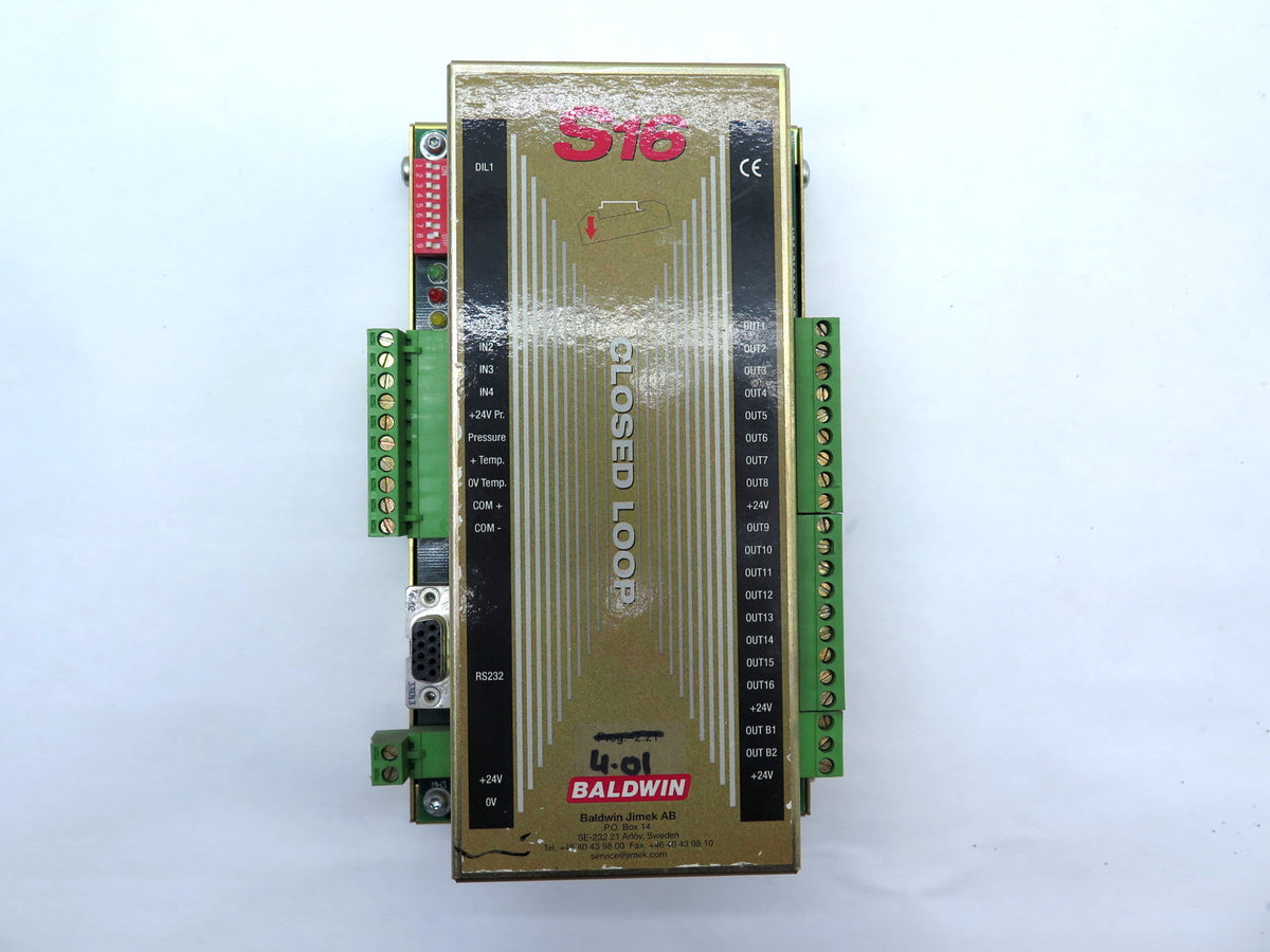 Baldwin 55-001-0067 S16 Ser.E Closed Loop Controller - Advance Operations