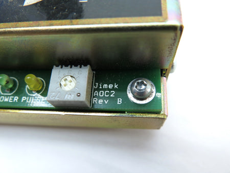 Baldwin DC Drive Speed Control AOC2 - Advance Operations