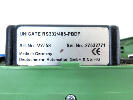 Unigate Deutschmann Automation RS232/485 Control Interface Board - Advance Operations