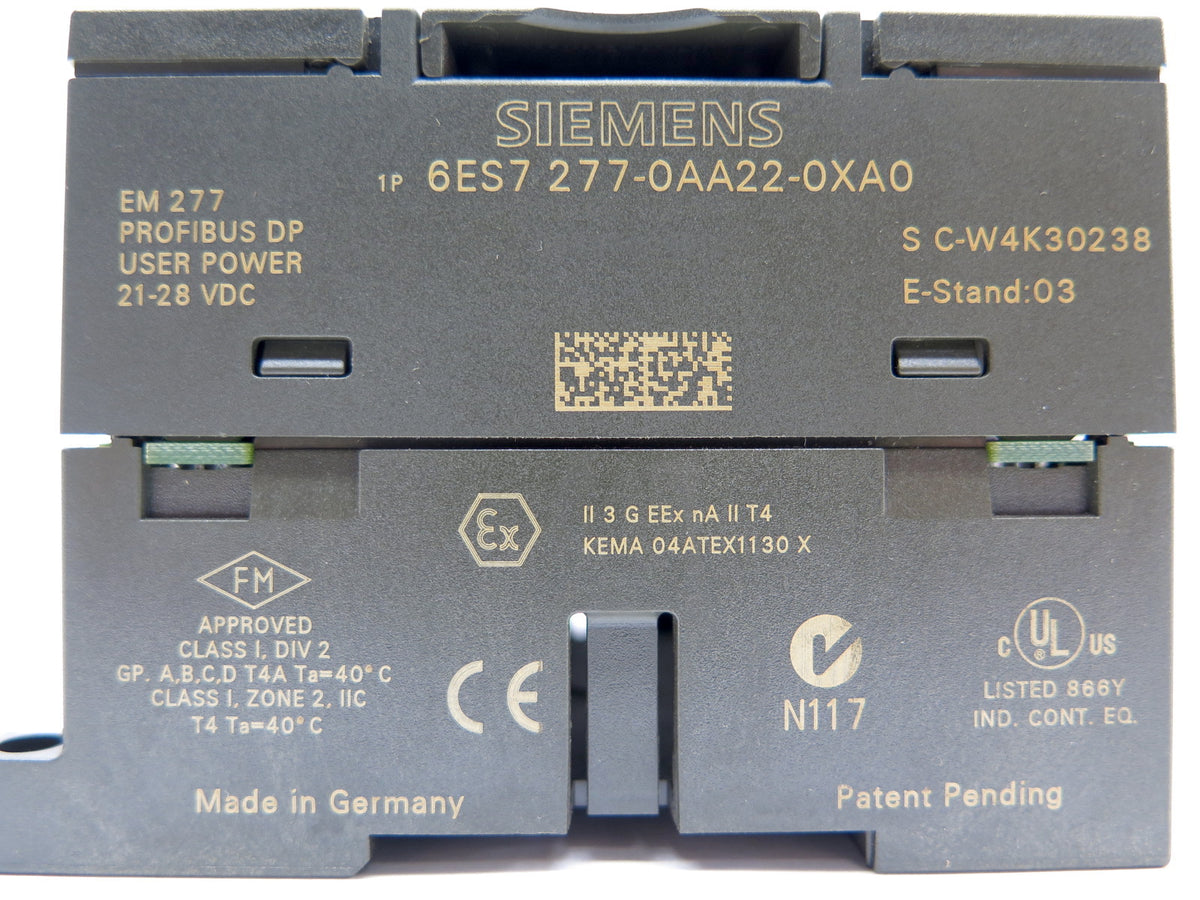 Siemens 6ES7-277-0AA22-0XA0 Slave Module - Advance Operations