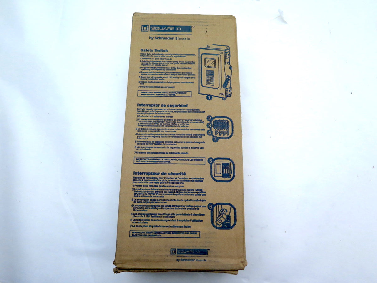 Chu361awk Square D CHU361AWK Heavy Duty Safety Switch | Advance Operations