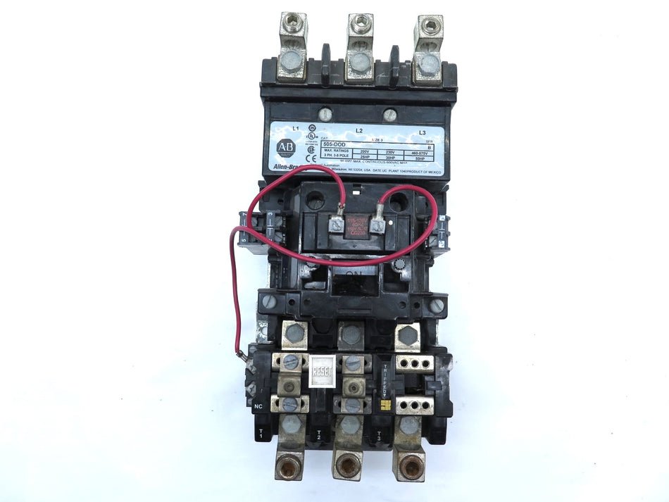 Allen-Bradley 505-DOD 3-Poles Reversing Starter Size.3 Ser.B - Advance Operations