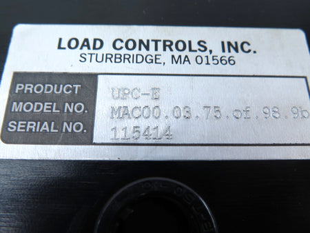 Load Controls UPC-E Universal Power Cell - Advance Operations