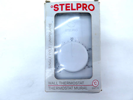 Stelpro SWT1C Celcius Thermostat Single Pole - Advance Operations