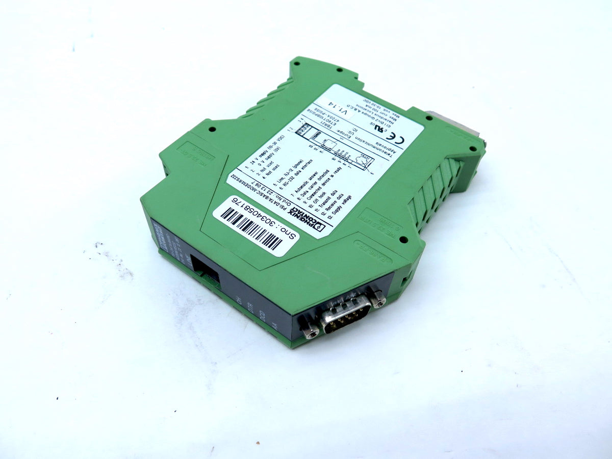 Phoenix Contact 2313067 Psi-DATA Basic Modem V.1.14 - Advance Operations